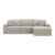 Next-Gen Gaucho 3-Piece Faux Nubuck Leather L-Shaped Sectional Sofa w/Right Hand Facing Chaise