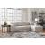 Next-Gen Gaucho 3-Piece Faux Nubuck Leather L-Shaped Sectional Sofa w/Right Hand Facing Chaise