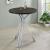 Edgerton Round Wood Veneer Top Bar Table