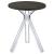 Edgerton Round Wood Veneer Top Bar Table