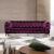 Glitz Velour Fabric Living Room Set