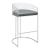 Thermosolis Acrylic Back Bar Stool with Chrome Base 