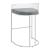 Thermosolis Acrylic Back Bar Stool with Chrome Base 