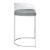 Thermosolis Acrylic Back Bar Stool with Chrome Base 
