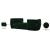 Hilton Boucle Fabric Chaise Lounge