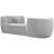 Hilton Boucle Fabric Chaise Lounge