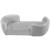 Hilton Boucle Fabric Chaise Lounge