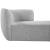 Hilton Boucle Fabric Chaise Lounge