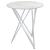 Bexter Faux Marble Round Top Bar Table