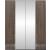 Platinum 4-Door Wardrobe w/Mirrored Doors