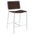 Adelaide Leatherette Counter Height Stool with Open Back