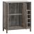 Cheyenne 2-door Wood Veneer Wine Cabinet with Stemware Rack