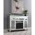 Melinda Mirrored 2-Door Wine Cabinet with Lighting
