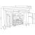 Melinda Mirrored 2-Door Wine Cabinet with Lighting