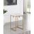 Nadia Square Padded Velvet Seat Backless Counter Stool with Metal Base