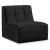 Relax Velvet Modular Armless Chair