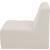 Relax Velvet Modular Armless Chair