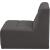 Relax Velvet Modular Armless Chair