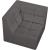 Relax Velvet Modular Corner Chair