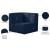 Relax Velvet Modular Corner Chair