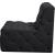 Tuft Velvet Modular Armless Chair
