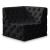 Tuft Velvet Modular Corner Chair