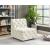 Tuft Velvet Modular Armless Chair