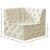 Tuft Velvet Modular Corner Chair