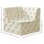 Tuft Velvet Modular Corner Chair