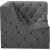 Tuft Velvet Modular Corner Chair