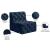 Tuft Velvet Modular Armless Chair