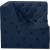 Tuft Velvet Modular Corner Chair