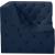 Tuft Velvet Modular Corner Chair