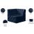 Tuft Velvet Modular Corner Chair