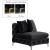 Tremblay Velvet Modular Armless Chair