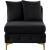 Tremblay Velvet Modular Armless Chair