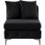 Tremblay Velvet Modular Armless Chair