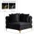 Tremblay Velvet Modular Corner Chair