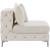 Tremblay Velvet Modular Armless Chair