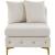 Tremblay Velvet Modular Armless Chair
