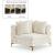 Tremblay Velvet Modular Corner Chair
