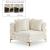 Tremblay Velvet Modular Corner Chair