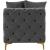 Tremblay Velvet Modular Armless Chair