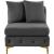 Tremblay Velvet Modular Armless Chair