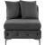 Tremblay Velvet Modular Armless Chair