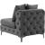 Tremblay Velvet Modular Armless Chair