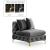 Tremblay Velvet Modular Armless Chair