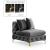Tremblay Velvet Modular Armless Chair