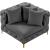 Tremblay Velvet Modular Corner Chair