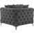 Tremblay Velvet Modular Corner Chair